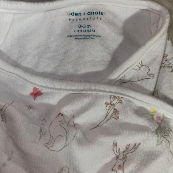 Aden + ANSI’s swaddle Sleepsack 0-3 moths animal print - Picture 2 of 4